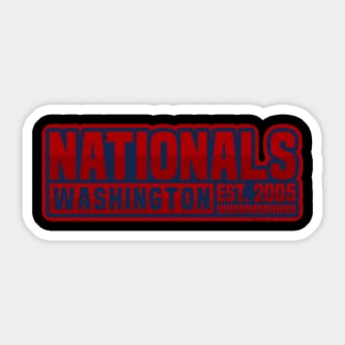 Washington Nationals 01 Sticker